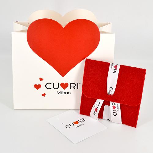Anello LINDA ROSA - CUORI MILANO