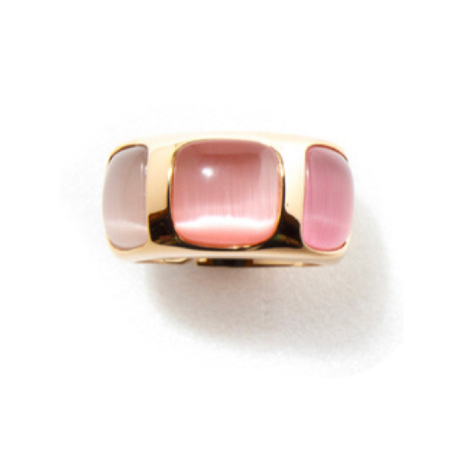 Anello fascia con pietre colorate - MADI'